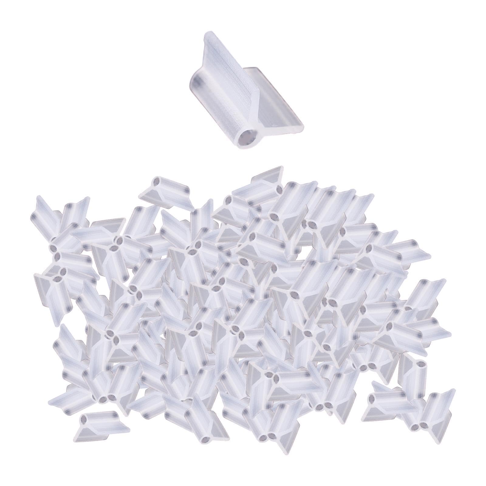 100x Garden Grafting Clips Trellis Clips for Bonsai Flower Vegetables 3mm-image-42