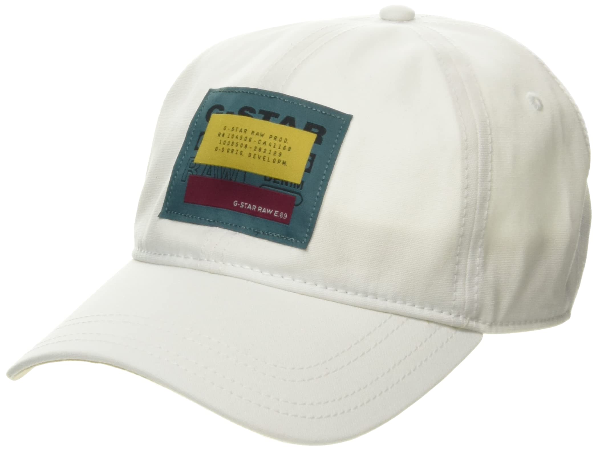 G-STARRAW Men's Avernus Logo Baseball Cap, Grau (Nimbus Cloud C693-C960), One Size