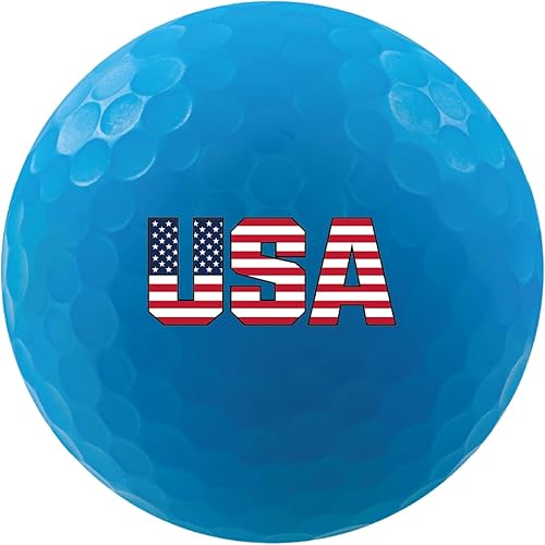 Miniatura 3 de Volvik USA 2.0 Pack with Hat Clip Ball Marker 6-Pack