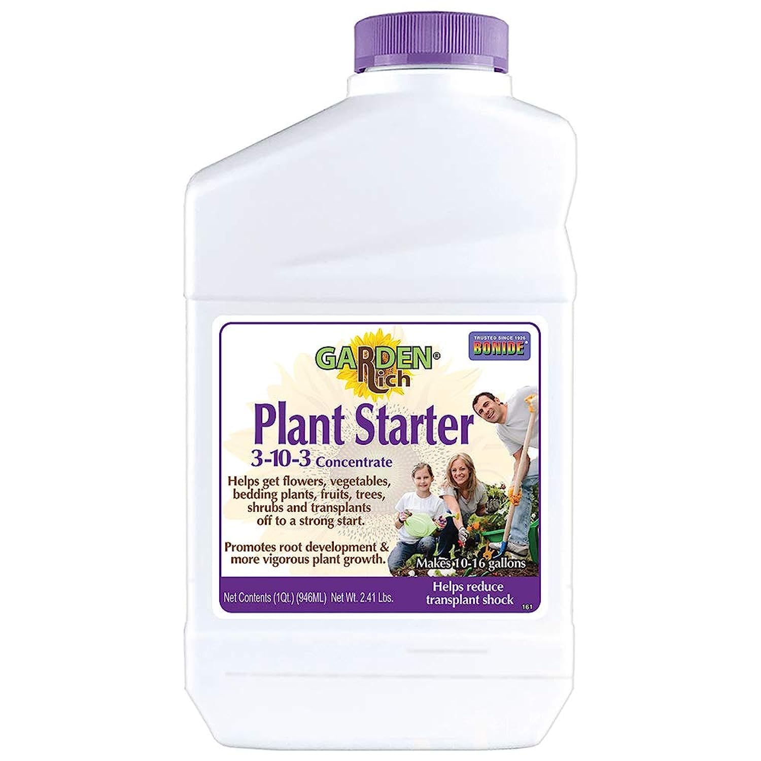 Bonide 037321001614 161 Plant Starter 3-10-3 Concentrate, 1-Quart, Multicolor