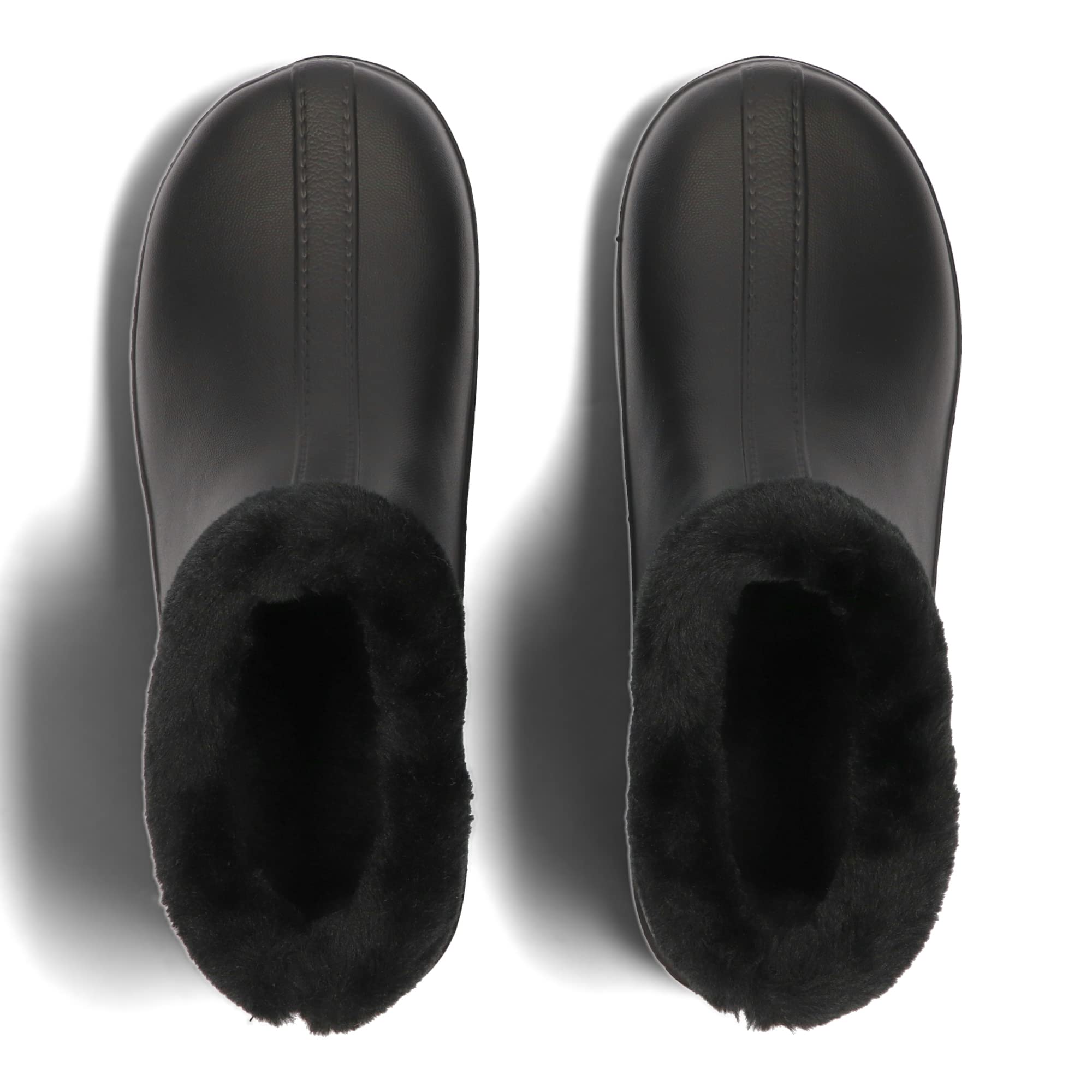 PLAME Gummistiefel Gefüttert Herren Gummistiefel Gefüttert Damen EVA Stiefel Warme Gummistiefel Regenstiefel 36-46 EU