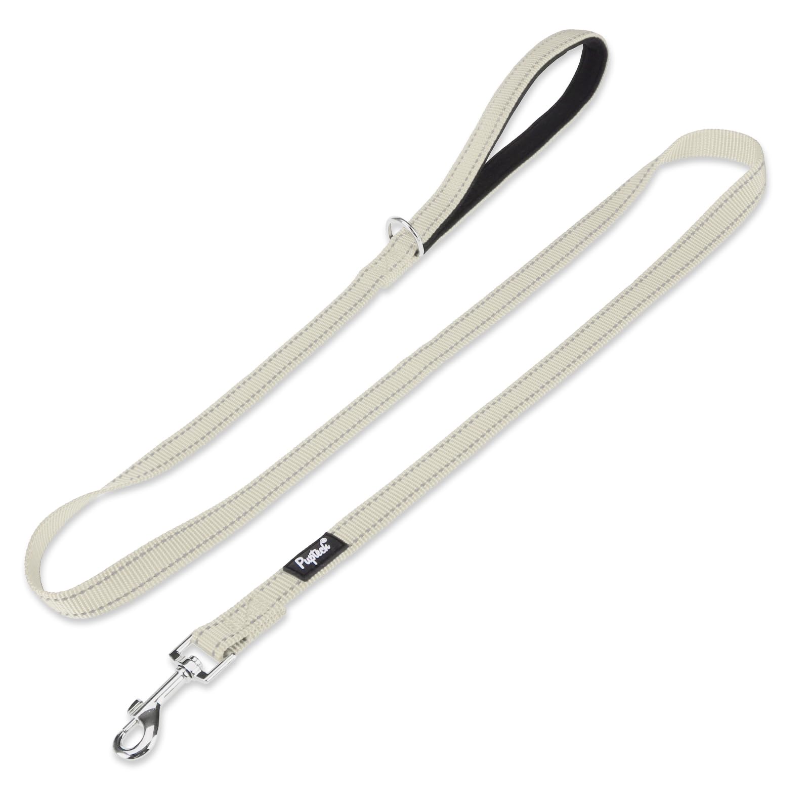 PUPTECK Reflective Dog Leash with Comfortable Padded Handle Durable Nylon Dog Lead for Small Medium and Large Dogs Cats Walking Running Training