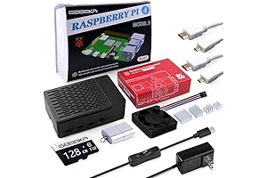 Raspberry Pi 4 8GB Starter Kit with Comprehensive Essentials