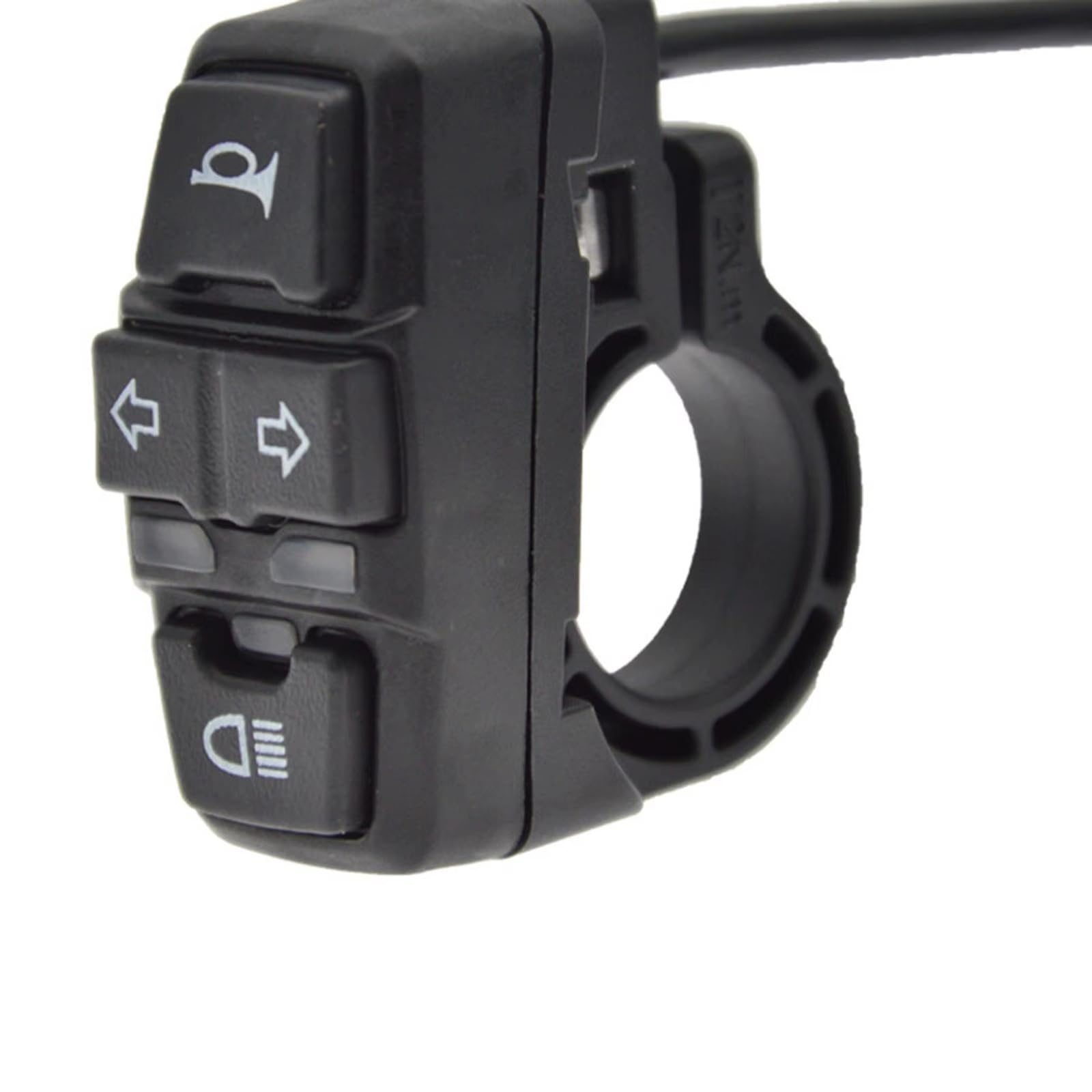 Control De Manillar De Interruptor De Motocicleta para Luz Frontal Universal 3 En 1, Interruptor De Luz De Giro, Interruptor De Manillar De Bicicleta
