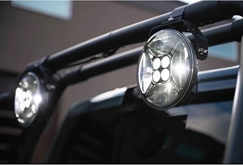 Miniatura 6 de ORACLE Lighting 2915-023 - Foco LED redondo multifunción de 7 pulgadas, 60 W, para montaje en poste, diseñado para ofrecer iluminación superior,