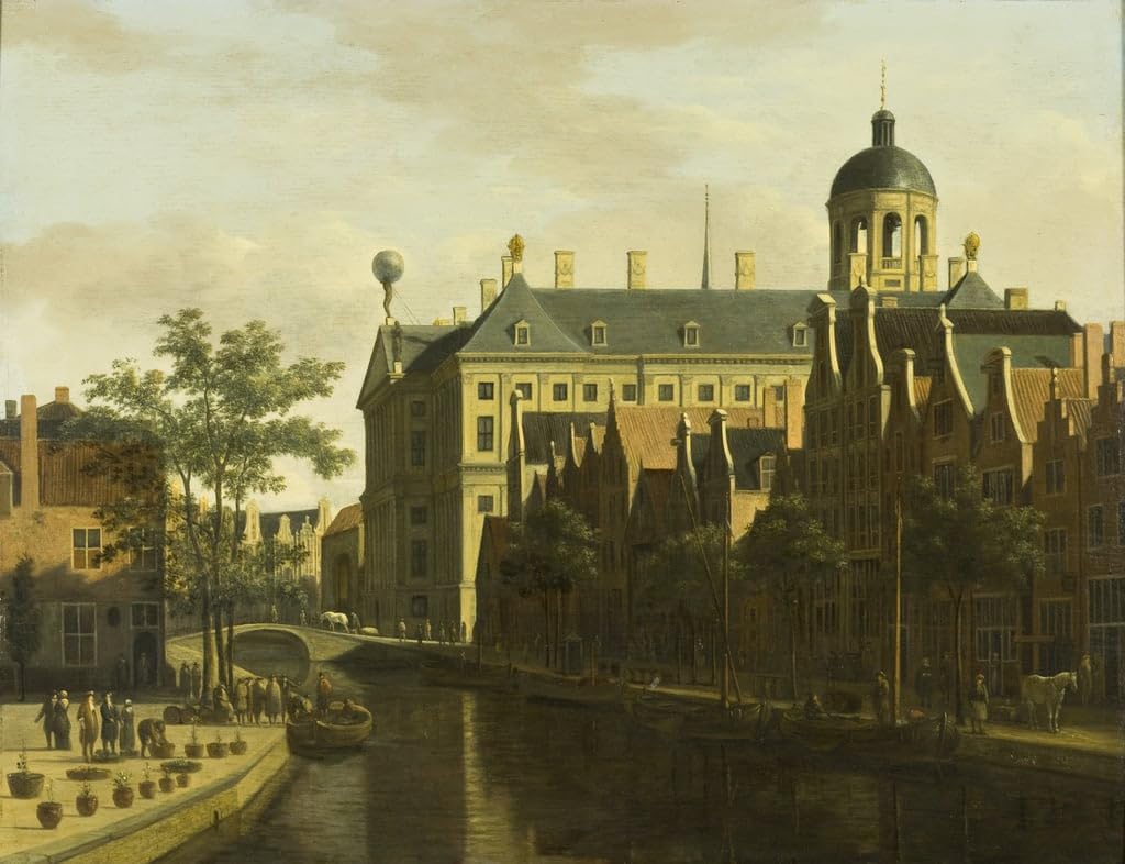 Impression d'affiches Marché aux Fleurs Amsterdam Toile Décoration Murale 60x90cm