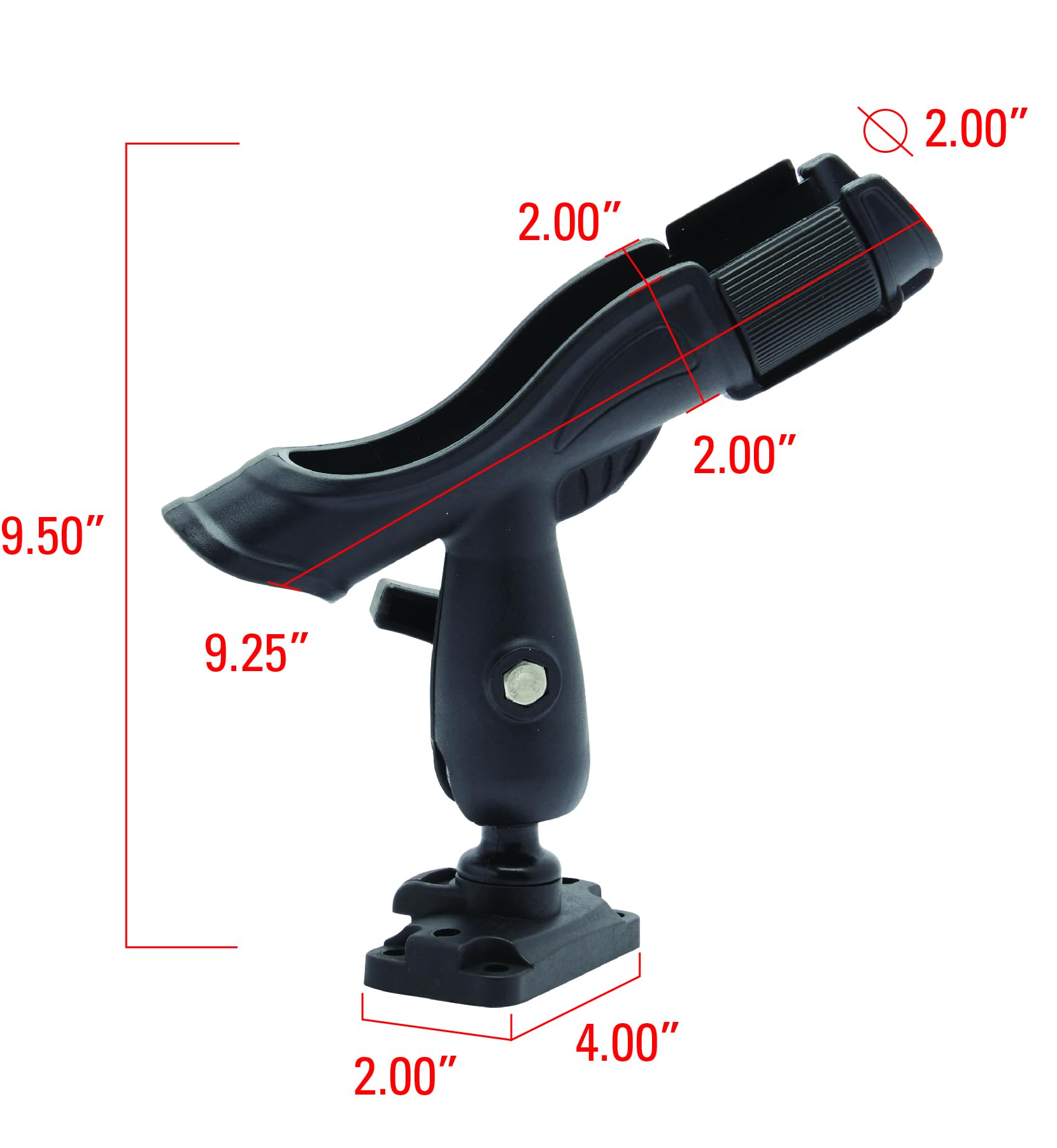 Extreme Max 3006.8644 釣り竿ホルダー 空気注入式ボート ポンツーン チューブ用 Extreme Max 3006.8644 Fishing Rod Holder for Togo | Ubuy