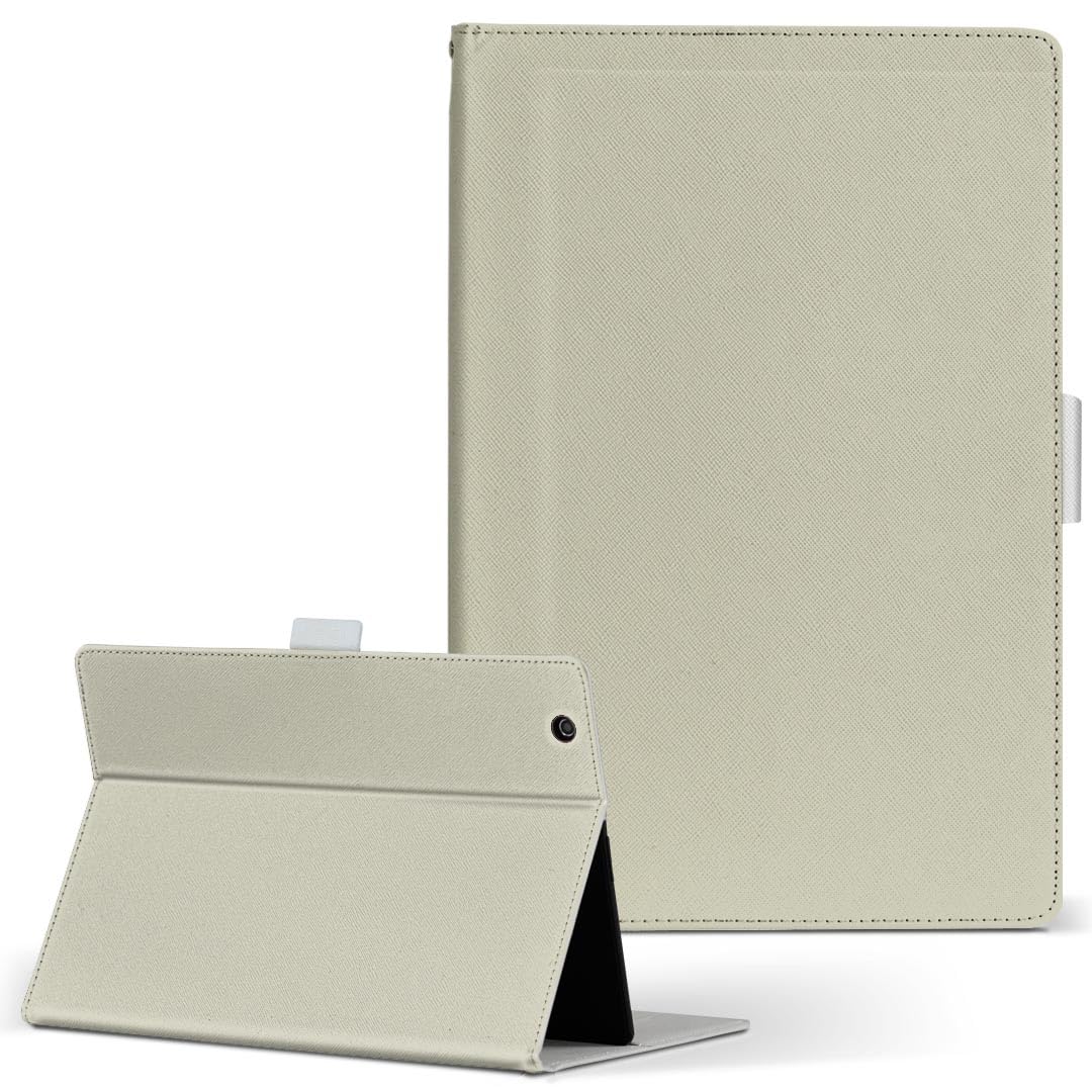 Amazon.co.jp: KYT33 Qua tab QZ10 用 ケース 手帳型 カバー 直接貼り 