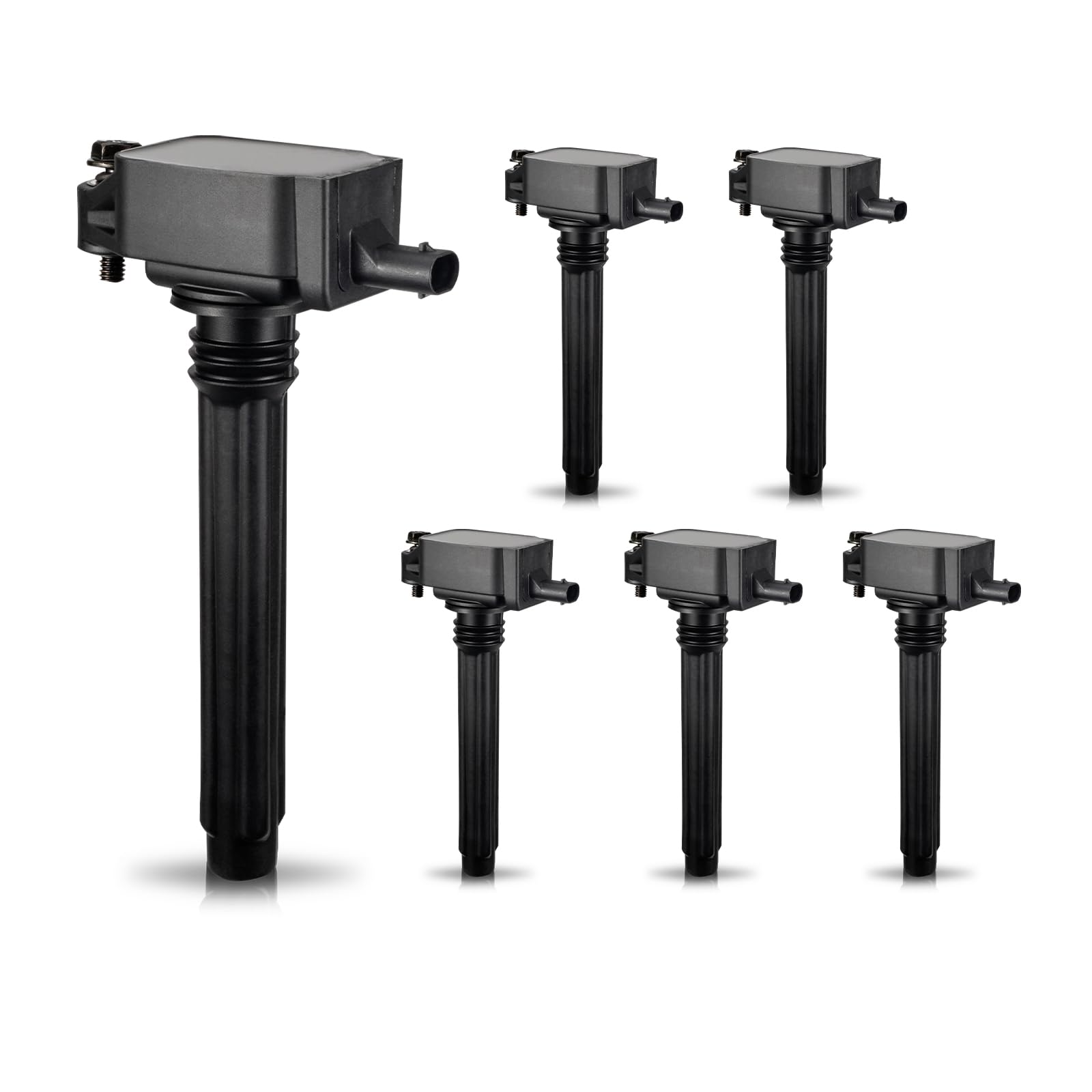 Ignition Coil Pack 6 for 3.6 V6 Compatible with Ram Chrysler Jeep Dodge Durango 300 Town Country Grand Cherokee Wrangler Charger Journey 2011 2012 2013 2014 2015 2016 Coils for UF648