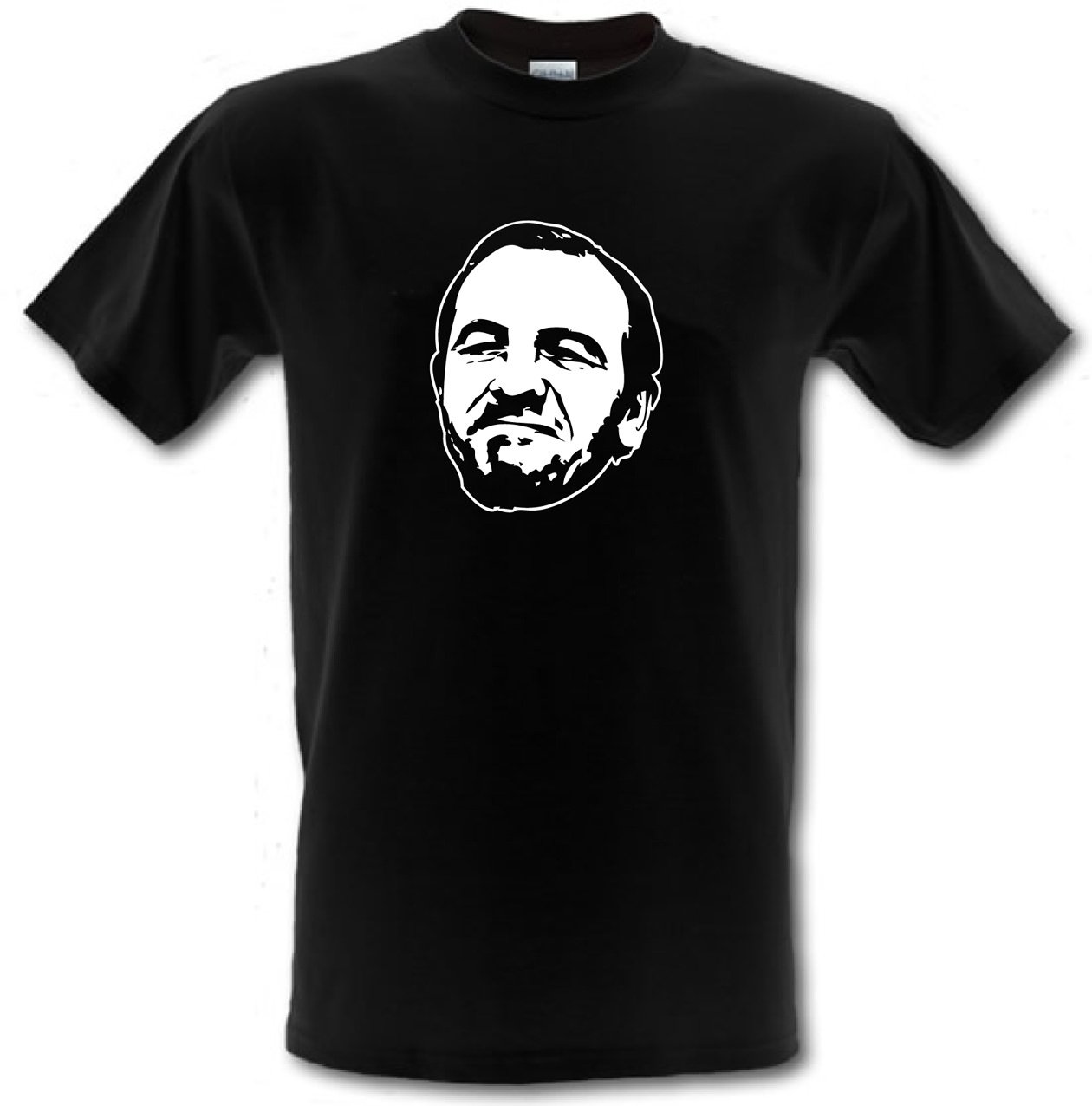 Revolutionary Tees Men's Black Rigsby Leonard Rossiter Tribute Rising Damp Cult Comedy Heavy Cotton T-Shirt