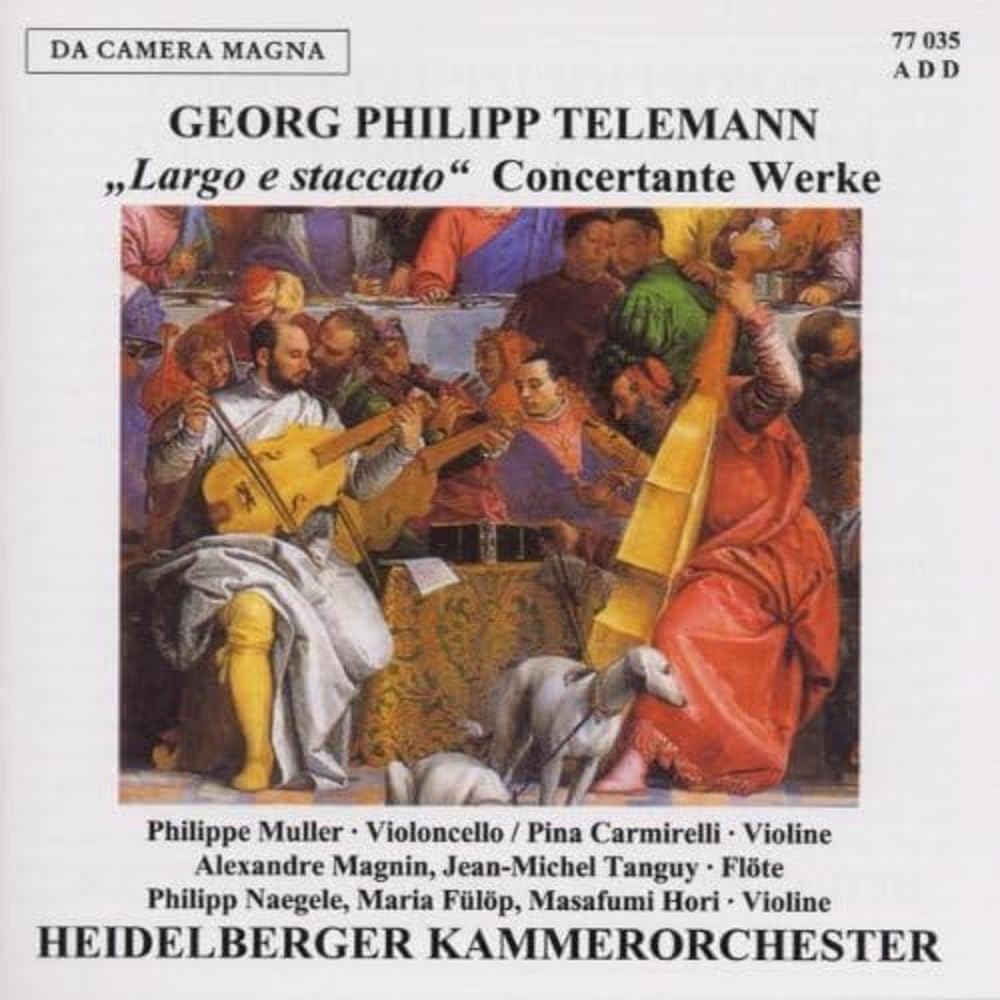 Georg Philipp Telemann: Largo e Staccato: Concertante