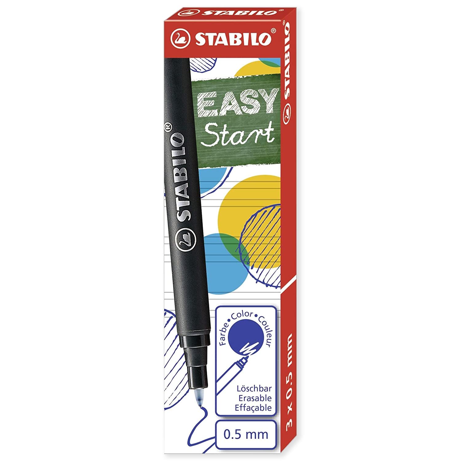Refills - STABILO EASYoriginal Refills - Blue Ink (6) - Image 2