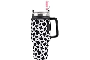 Stay Cool, Sip Warm: 3-Piece Neoprene Insulator Sleeve for Stanley 40oz Tumbler