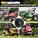18x8.50-8 Lawn Mower Tires, 18x8.50x8 4PR Turf Tires for Lawn Mowers/Garden Tractors/Zero-turn Mowers/Golf Cart (Outer tyre)