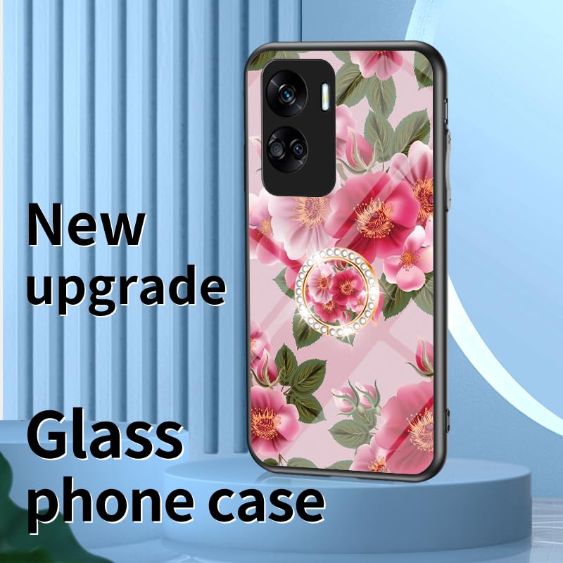 XINYEXIN Silicone Case For Honor 90 Lite 5G With Cute Pattern Slip Resistant Slim Fit Shockproof Protective Phone Case Cover - Lavender, Purple - View #6
