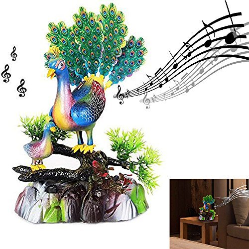 Singing and Dancing Animal Peacock Bird Toy | Toy Cubby Nostalgic Awesome Battery Operated Party Favor Decoration. Birthdays | Graduations | Party Centerpiece...