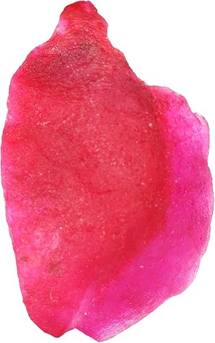 GA-108 - Piedra de rubí rojo crudo natural para rodar, cabbing, curación de cristales, decoración y otros GA-108