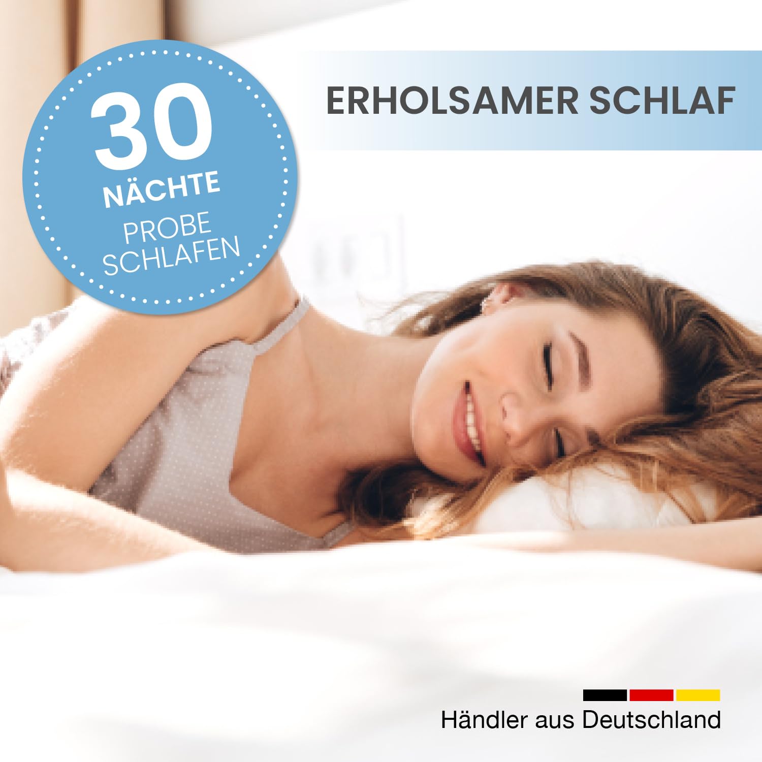 ELONEO Viskoelastischer Matratzen-Topper 100 x 200 cm, MemoryFoam Komfort Matratzenauflage, Viscoauflage, Wendefunktion mit 2 Härtegraden, inkl. Aloe Vera Bezug