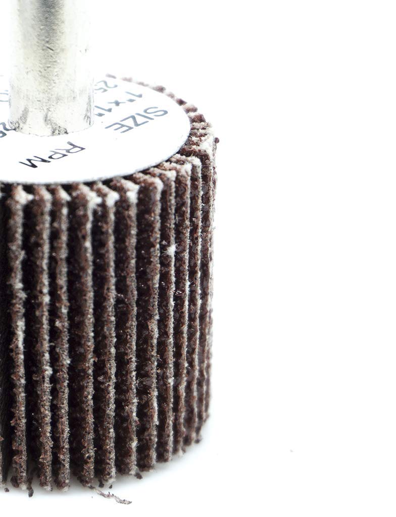 Benchmark Abrasives Aluminum Oxide 2 Inch Flap Wheel 40 Grit 10 Pack