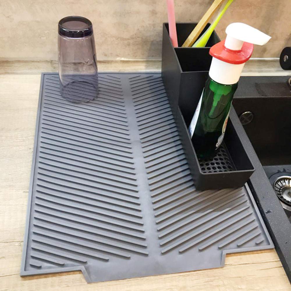 Mata Premium Heat Resistant Tableware Dishwasher Durable Cushion Pad Podkładka na stół obiadowy Podkładka-Szara_Mała,Podkładki pod gorące naczynia(Grey,S)