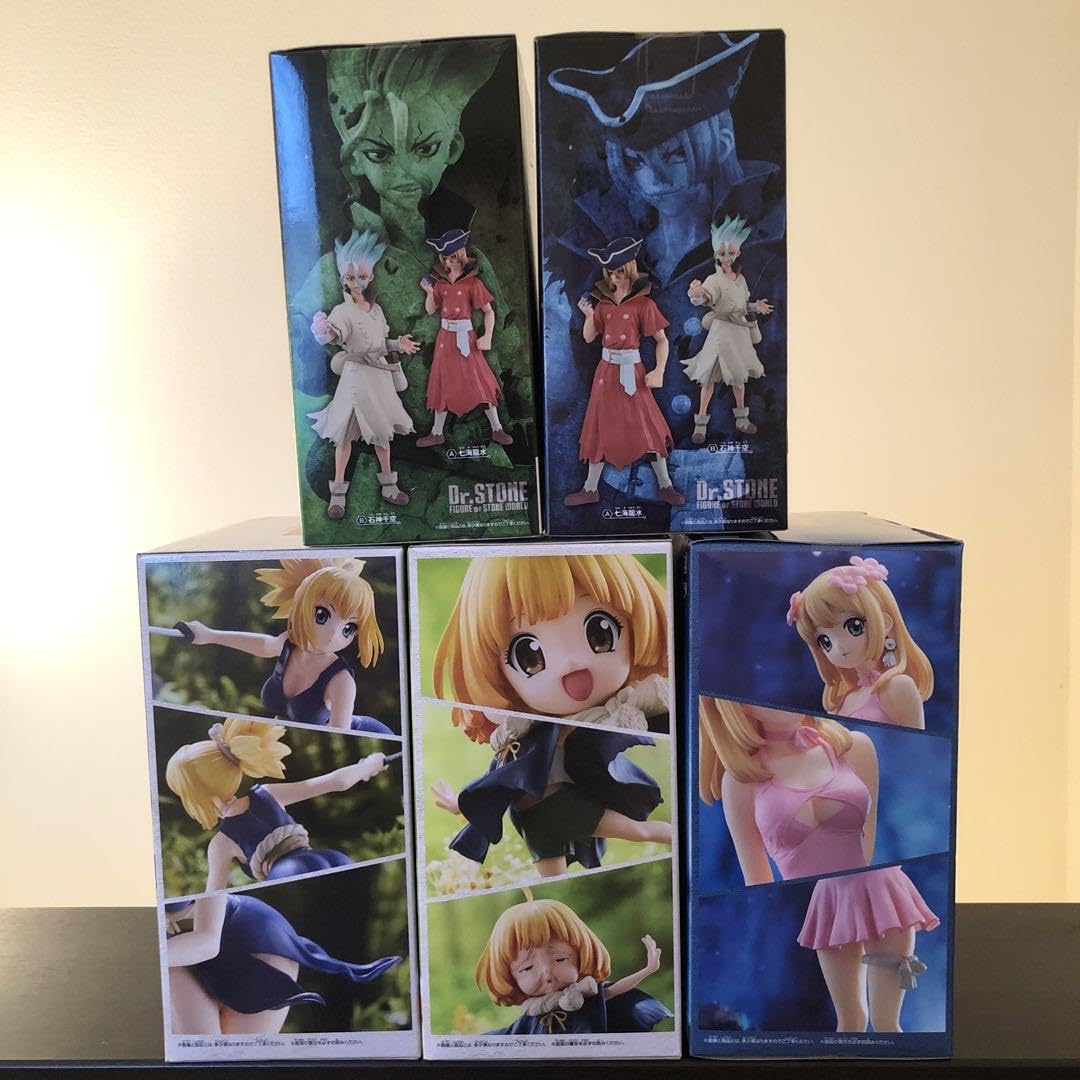 Amazon.co.jp: dr.stone フィギュア5体セット : おもちゃ