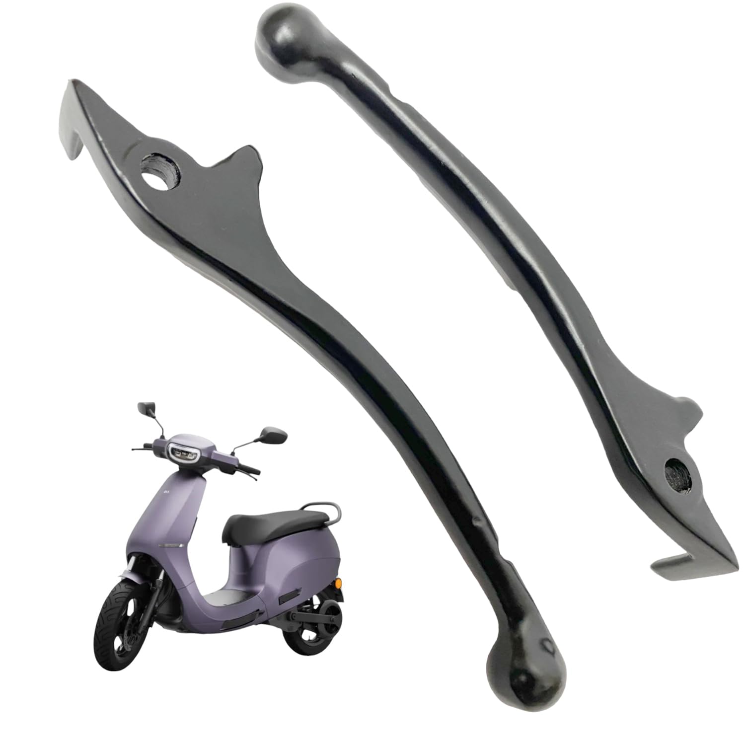 OZANGO Motorcycle Brake Lever Chrome for Ola S1 and S1Pro-image-7