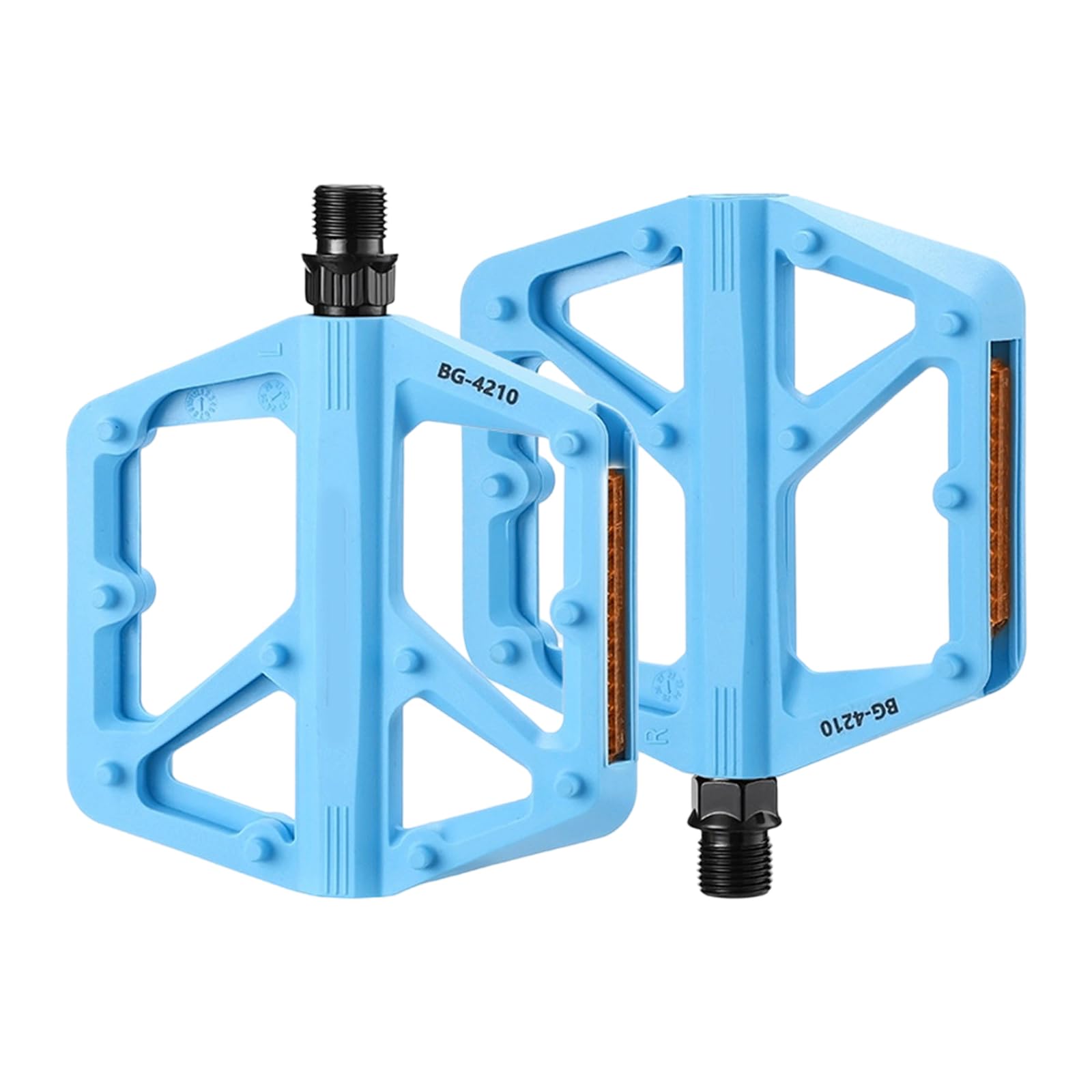 Pedali antiscivolo con cuscinetti durevoli da 2 pacchi Pedali professionali per bici da per mountain bike e ciclismo Cuscinetto sigillato