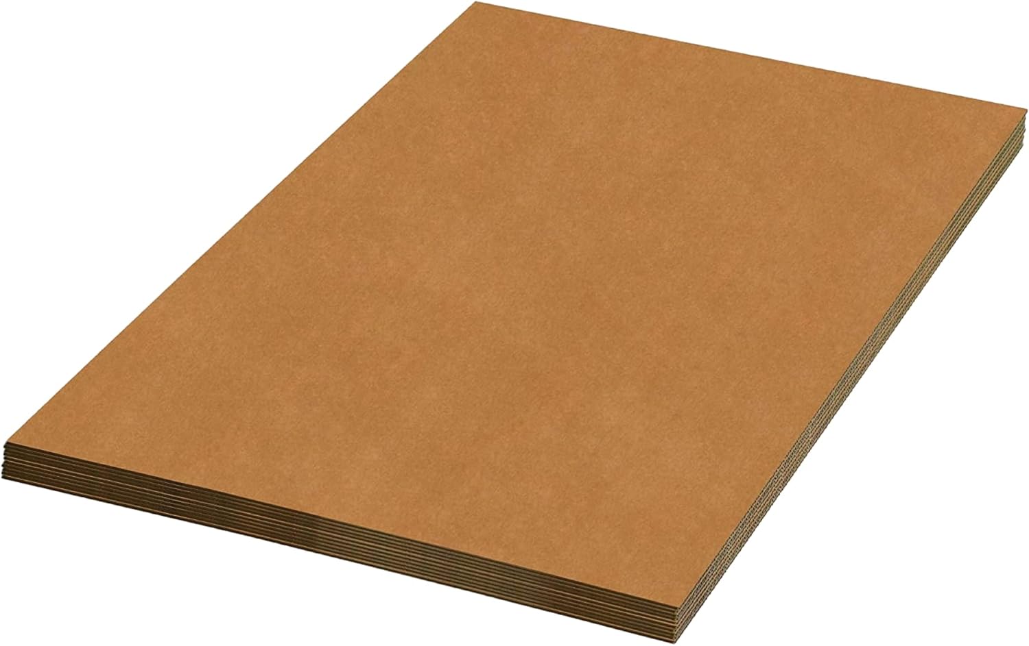 BOX USA Moving Corrugated Sheets large, 30L x 48W, 5-Pack | Corrugated Cardboard Sheets for Packing, Shipping and Storage 30x48