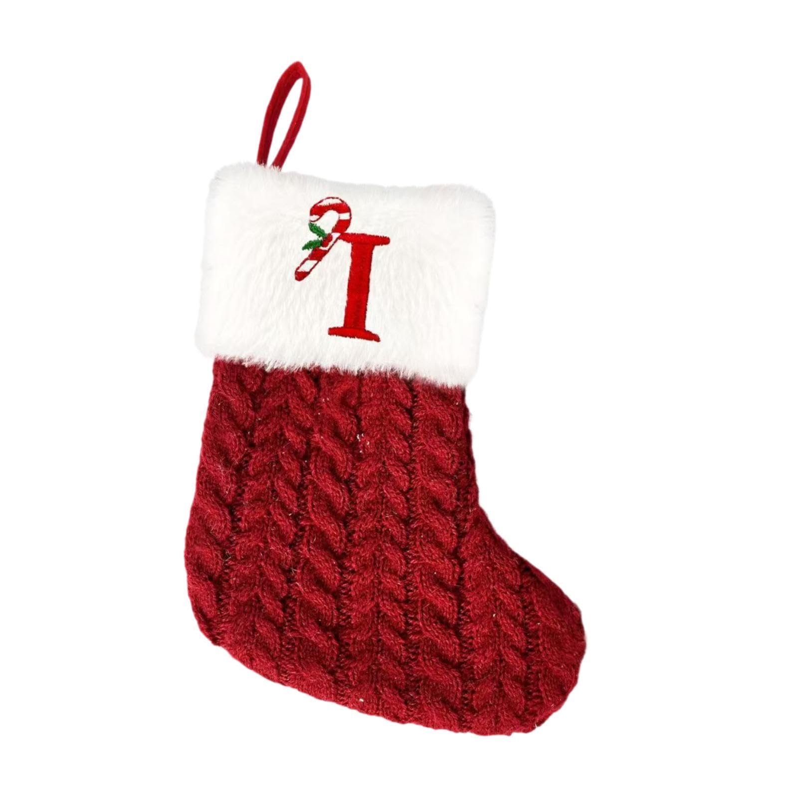BNF® Stocking Portable Knitted Stocking for Fireplace Front Door Mantel-Home & Kitchen-Home Furnishing-Bedding & Linen-Bed Runners & Scarves-image-8