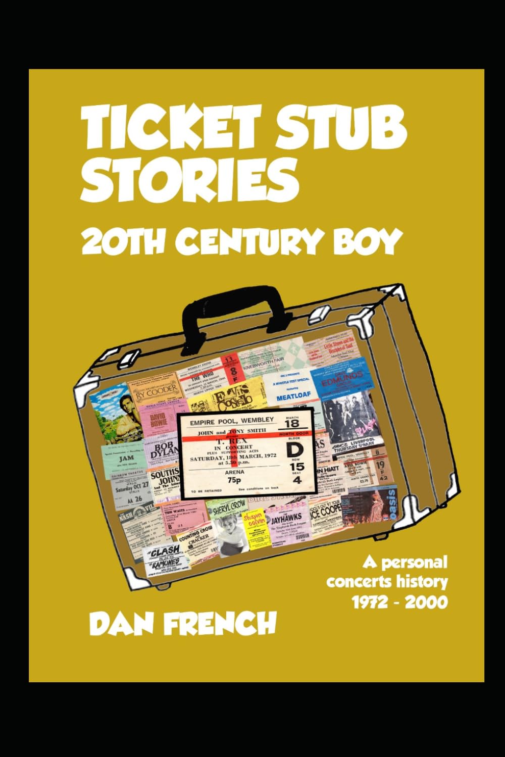 Ticket Stub Stories - 20th Century Boy: A personal concerts history 1972-2000