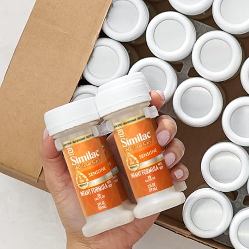 Miniatura 8 de Similac 360 Total Care - Fórmula infantil sensible para irritaciones y gases debido a la sensibilidad a la lactosa, tiene 5 prebióticos HMO, fórmula