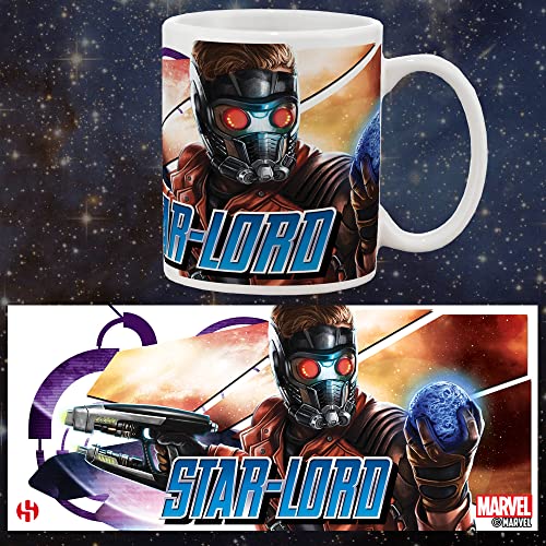 Guardians of the Galaxy Star Lord - Taza (diseño con texto