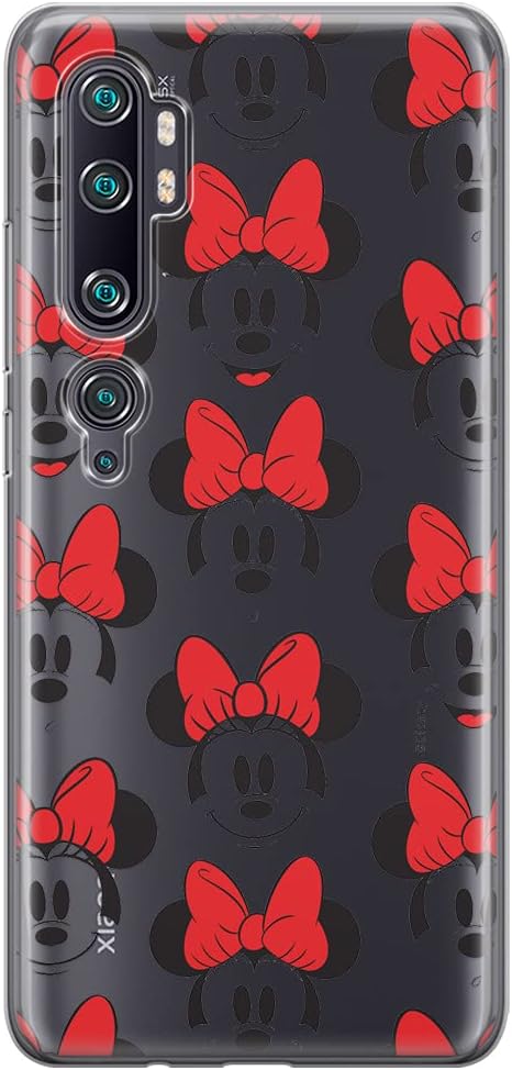 ERT GROUP Mobile Phone case for Xiaomi MI Note 10 / MI Note 10 PRO Original and Officially Licensed Disney Pattern Mickey & Minnie 005 adapted to The Shape of The Mobile Phone, case Made of TPU