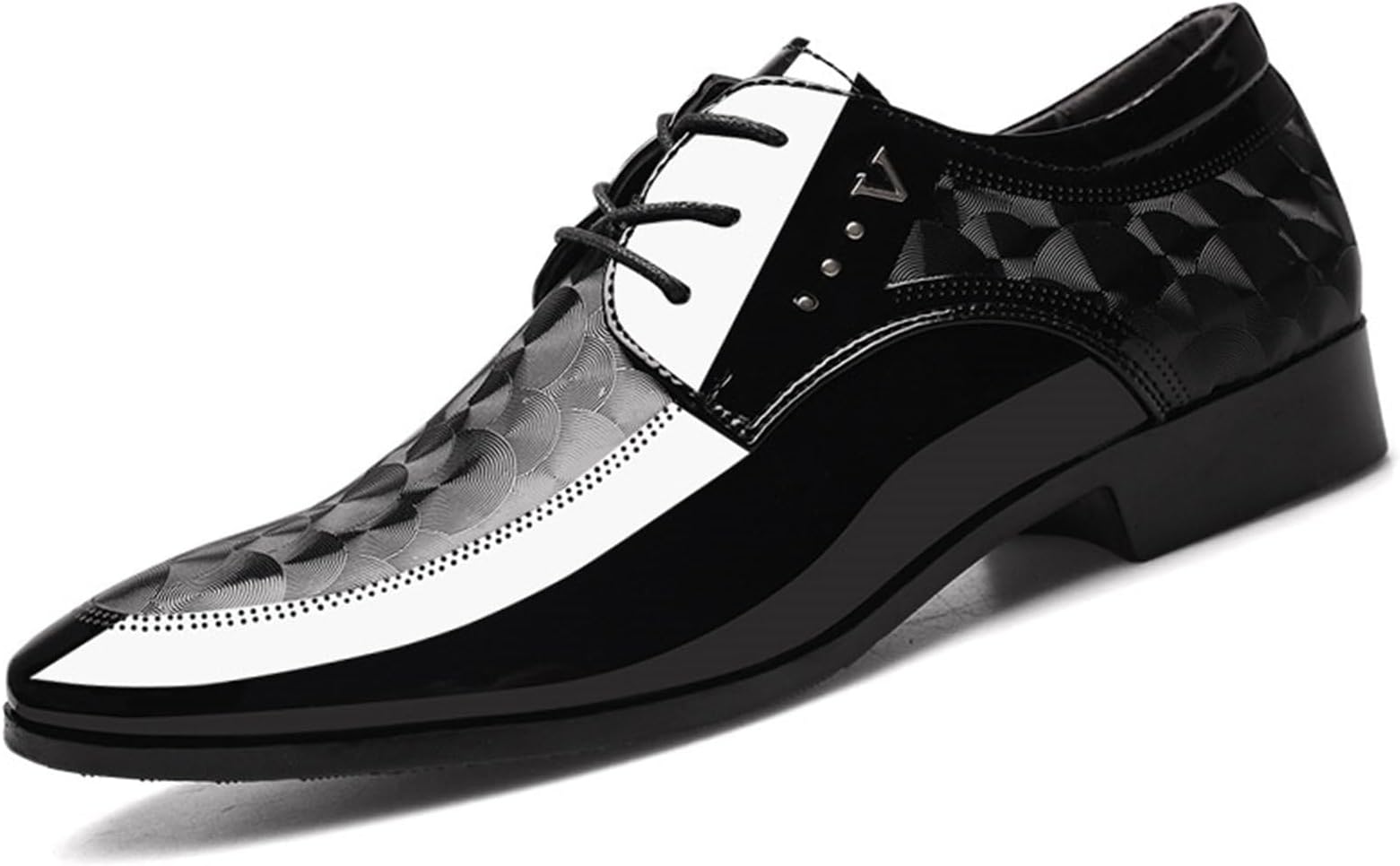black white dress shoes men