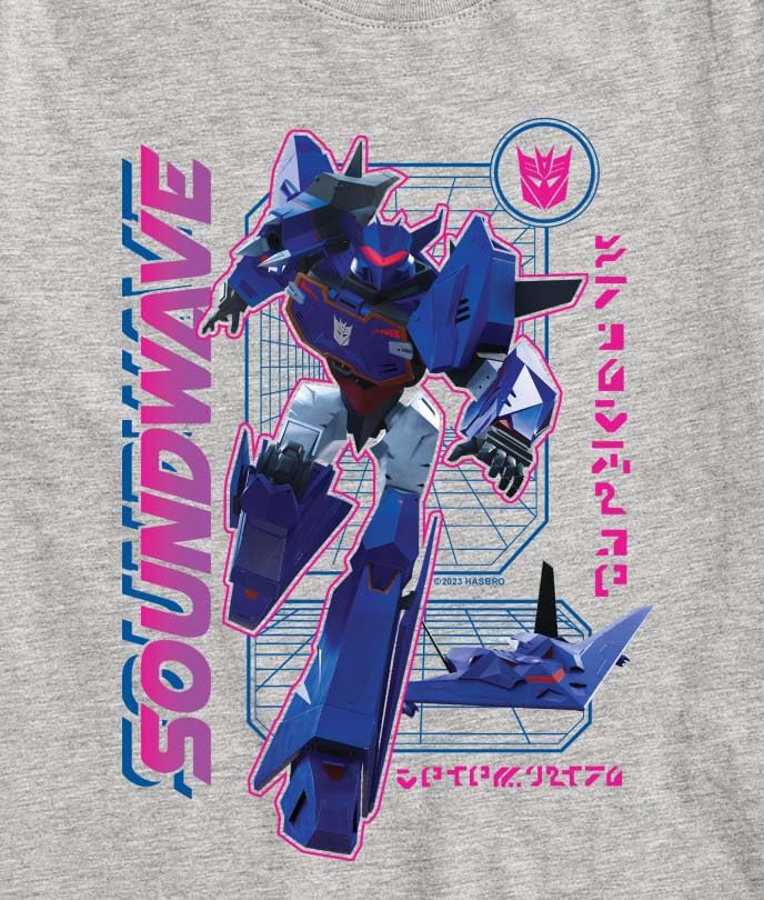 Transformers - Earth Spark - Soundwave - Youth Short Sleeve T-Shirt2