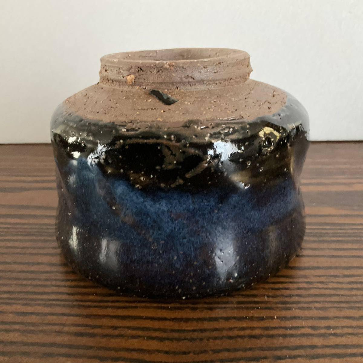 Amazon.co.jp: 萩焼 山根清玩 青萩 抹茶碗 茶道具 茶器 陶器 器 清玩