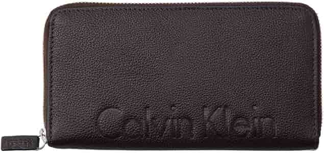 Amazon | [カルバンクライン] 財布 メンズ 79474 BROWN ラウンド