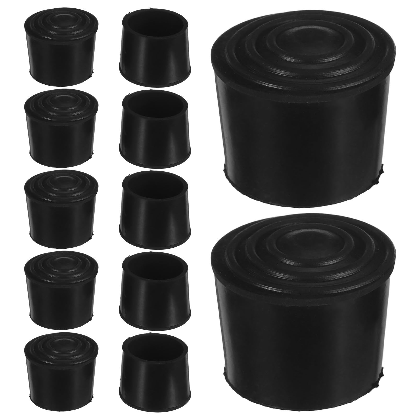 Tapas redondas de goma de 32 mm para patas de sillas y mesas en el hogar