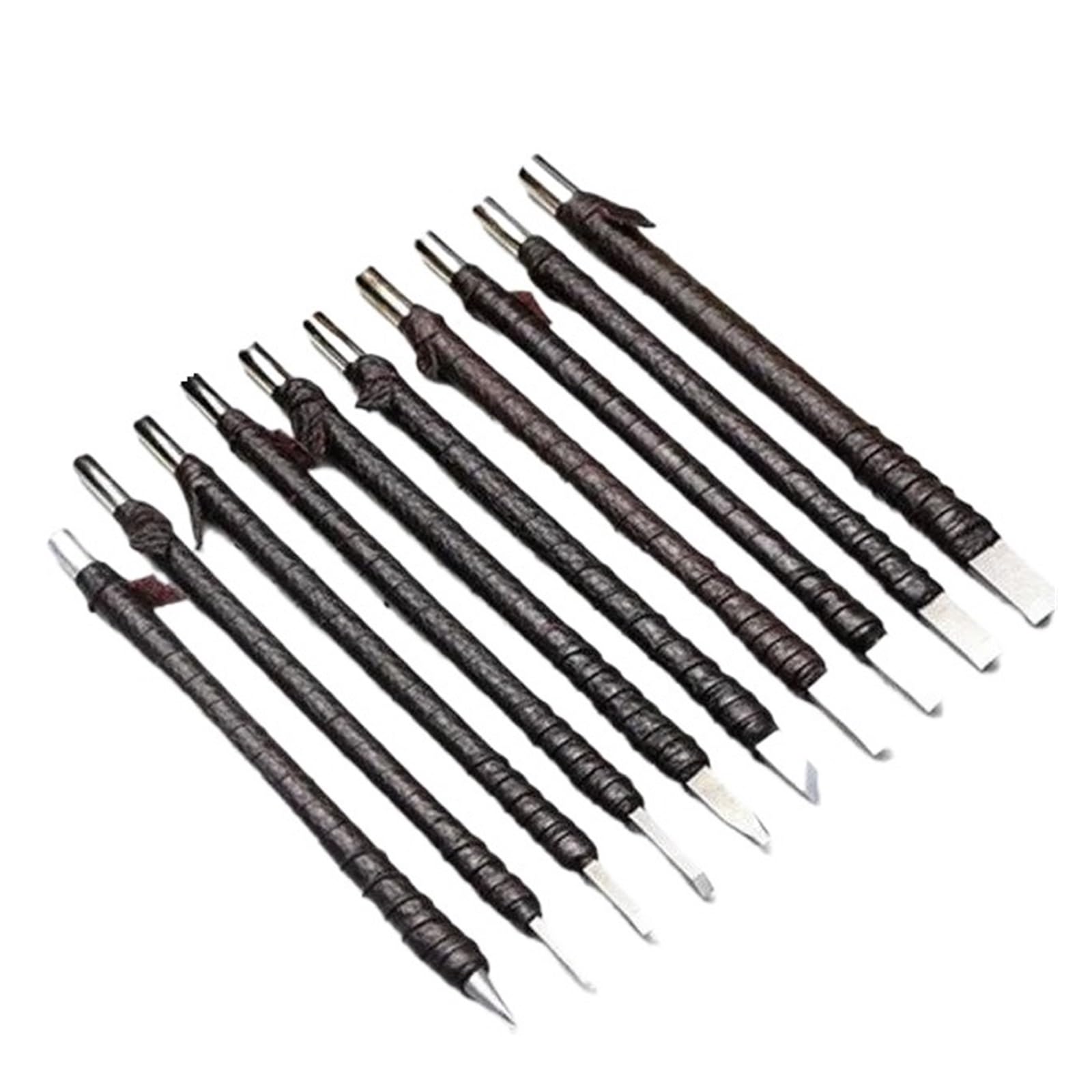 8/10 Sztuk Zestaw Narzędzi Ręcznych Do Rzeźbienia W Kamieniu Ze Stali Wolframowej Dłuto Narzędzie Obróbki Drewna(10 Pcs pack)