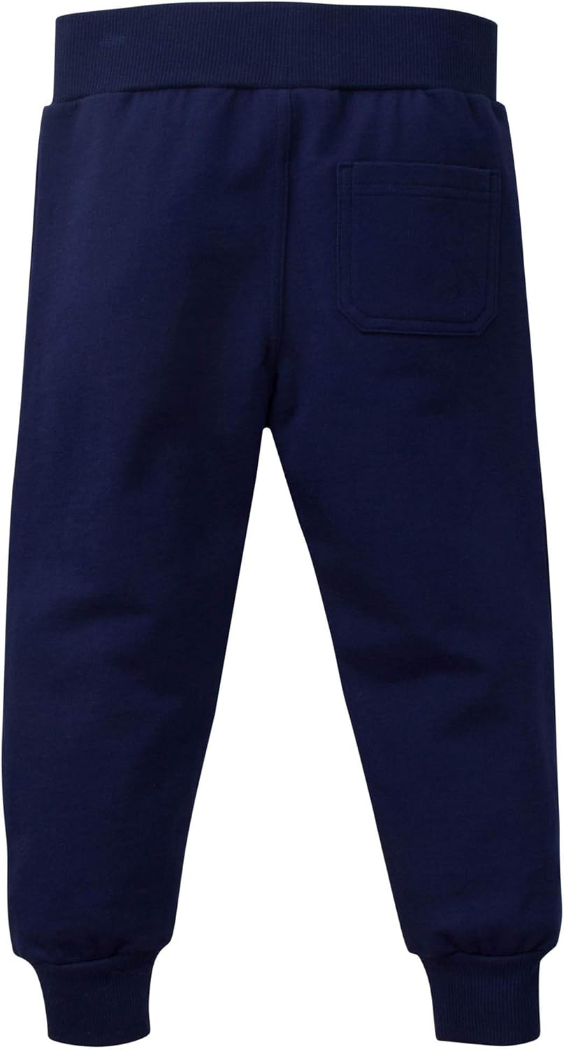 Gerber Baby Boys 2-Pack Pants, Blue and Grey, 12 Months