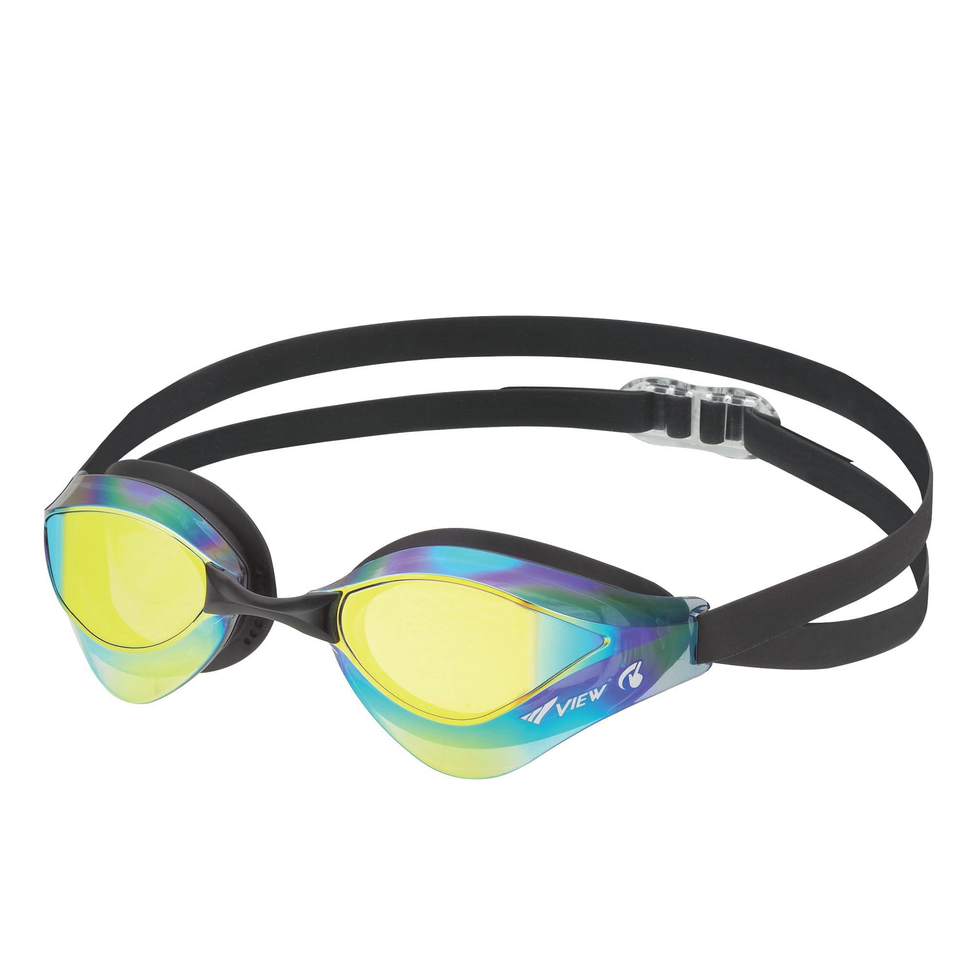 VIEW Swimming Gear V-230ASA Blade Orca SWIPE gogle pływackie, przydymione lustrzane soczewki