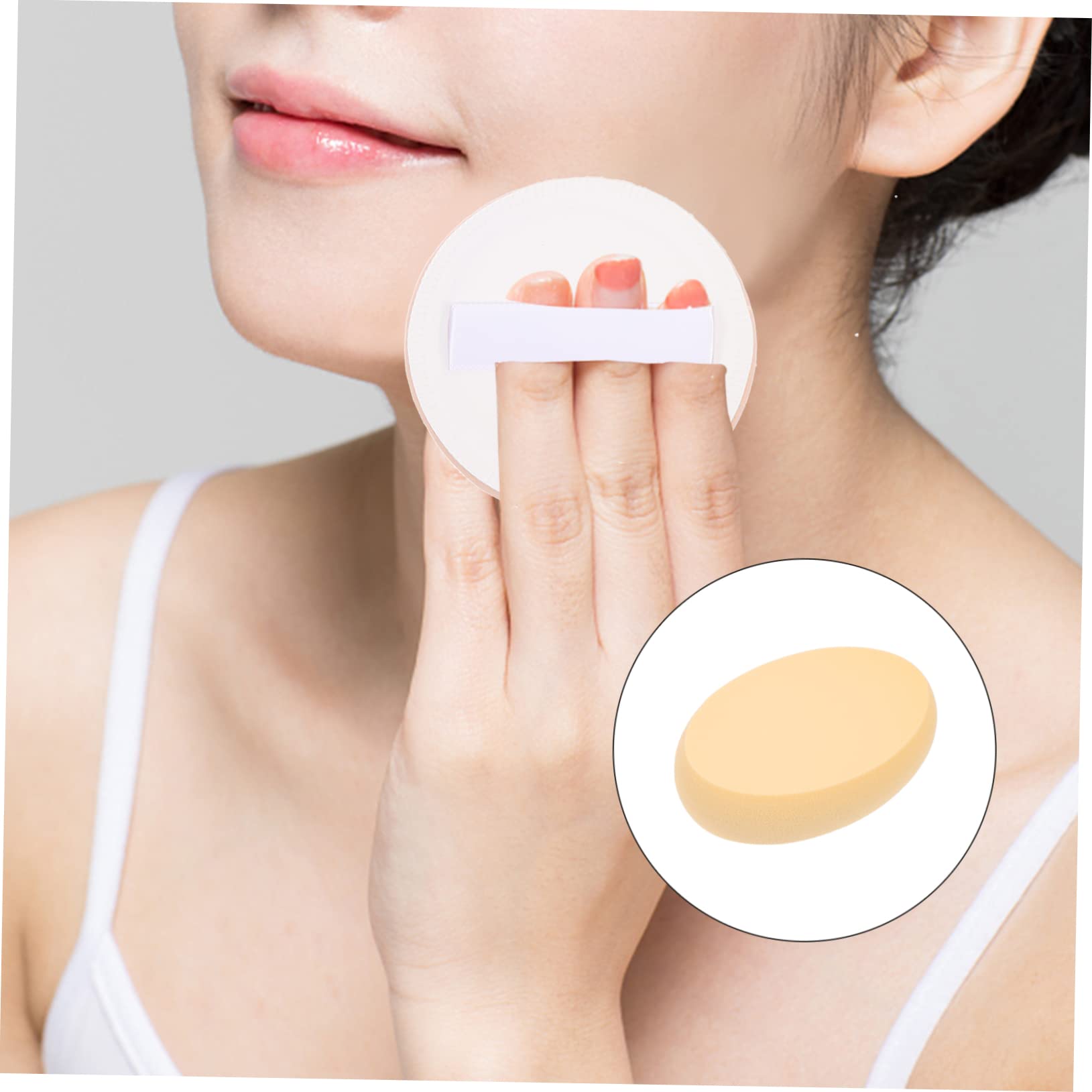 MAGICLULU 4 Set Di Spugne Per Il Trucco Per Sfumare Set Di Spugne Ovali Accessorio Per Il Trucco Cosmetico 6 Pezzi * 4