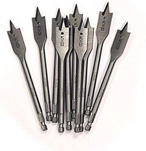 Mk Morse WSB625 - Broca de pala de 5/8 pulgadas, paquete de 10 pulgadas, multicolor, talla única