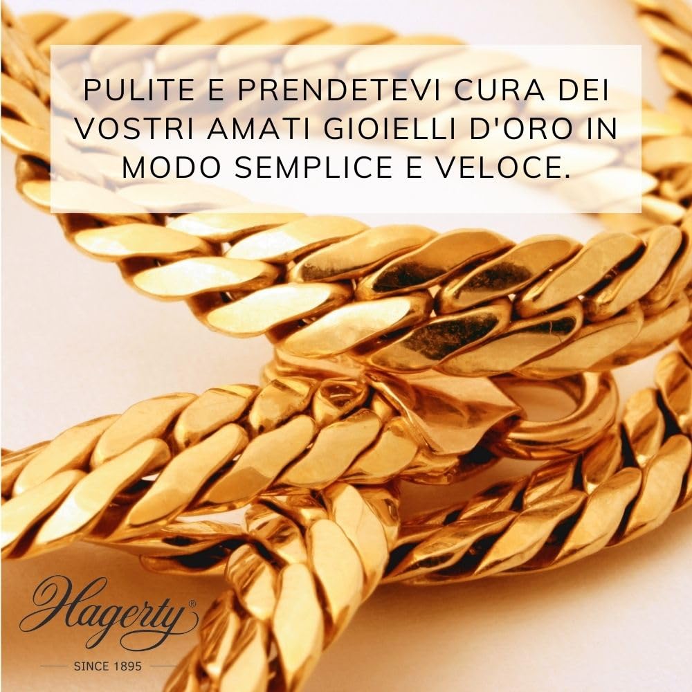 Hagerty Gold Dip baño detergente oro 2L I Líquido para la limpieza de joyas oro amarillo, blanco, rosa y rojo I limpiador de joyas de oro para un nuevo brillo y esplendor