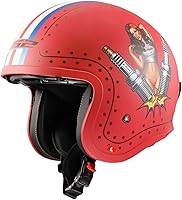 Vista 4 de Casco de moto de cara abierta Spitfire de LS2