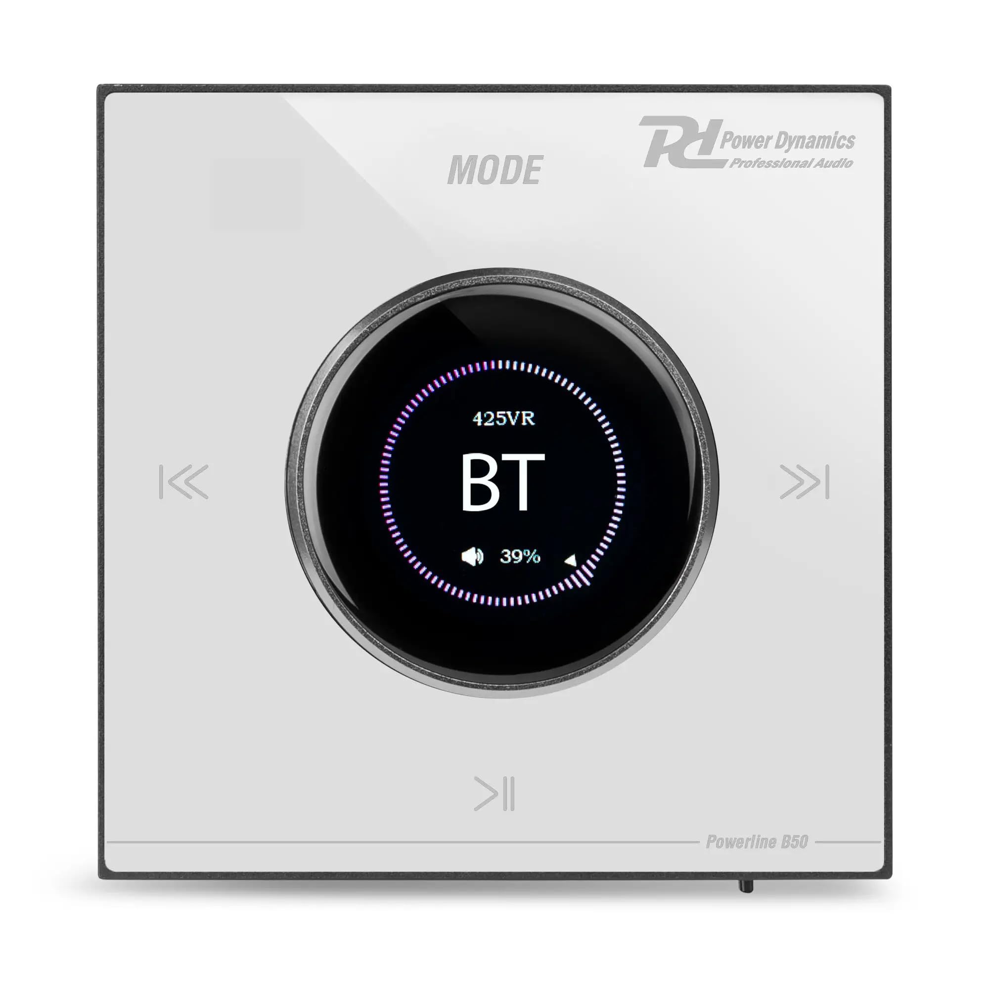 Power Dynamics B50W Kit Audio Encastrable BT avec Amplificateur et Enceintes Plafond 2x25W - Noir