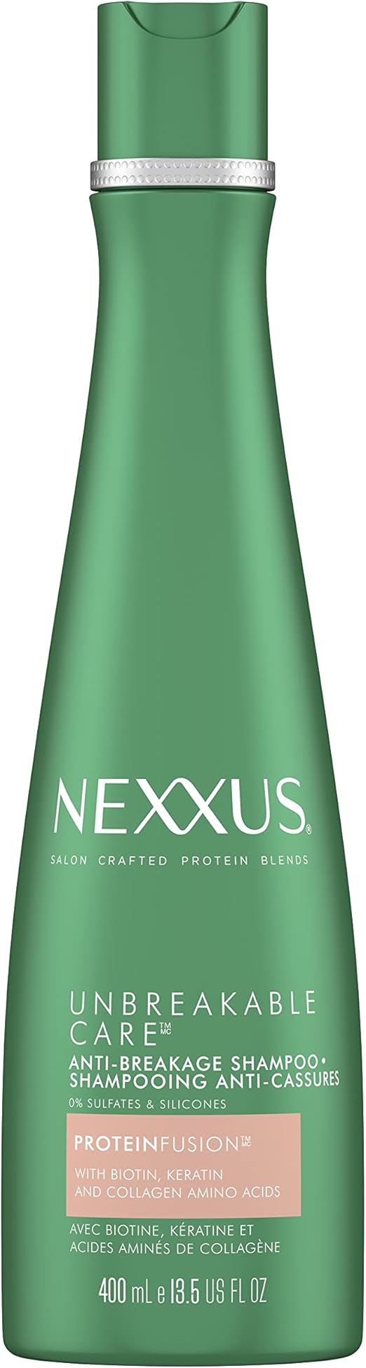 Nexxus Unbreakable Care™ AntiBreakage Shampoo for Fine and Thin hair with Keratin, Collagen