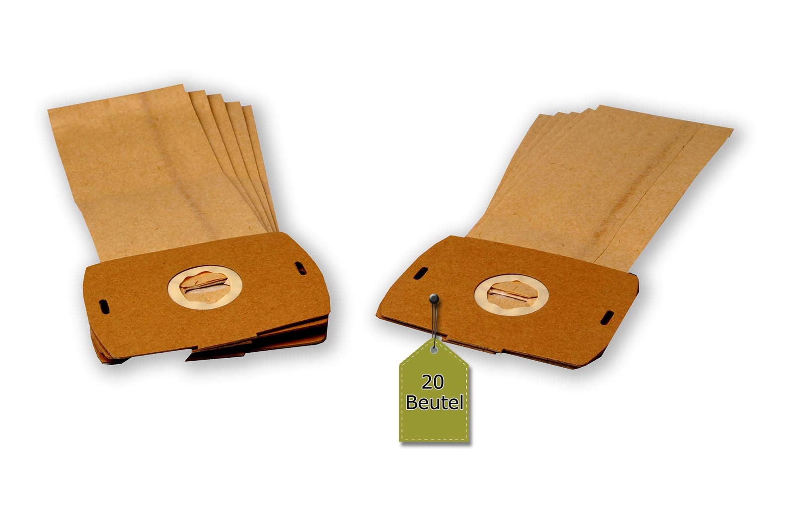 10 Sacchetti per aspirapolvere adatti per AEG Vampyr 400 fino a 500, ricambio per Swirl A 18, AEG Größe 11, 13