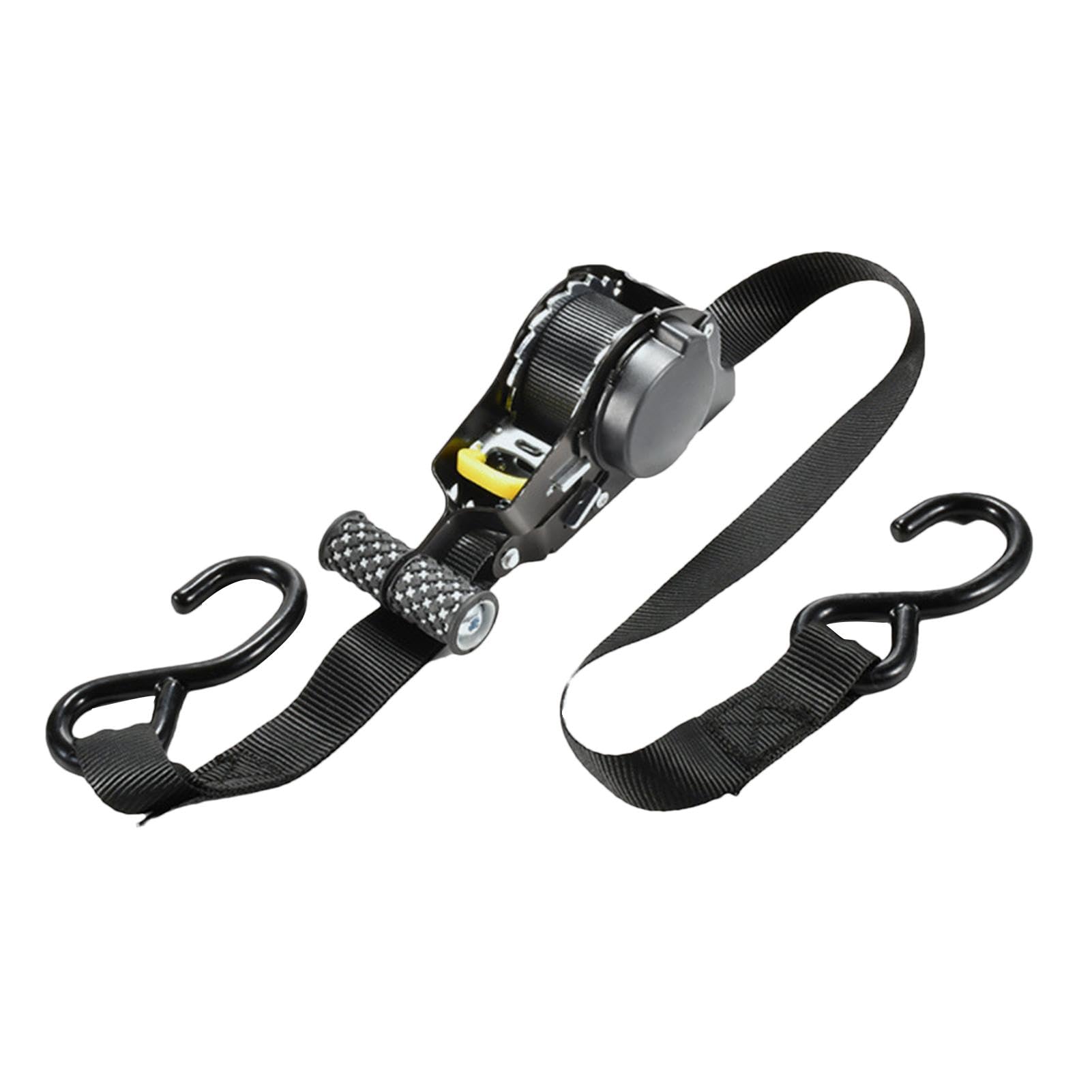 Correas retráctiles portátiles para remolque de barco, correa de trinquete retráctil, correas de remolque de barco de retracción automática, amarres retráctiles ergonómicos, correas de hebilla de