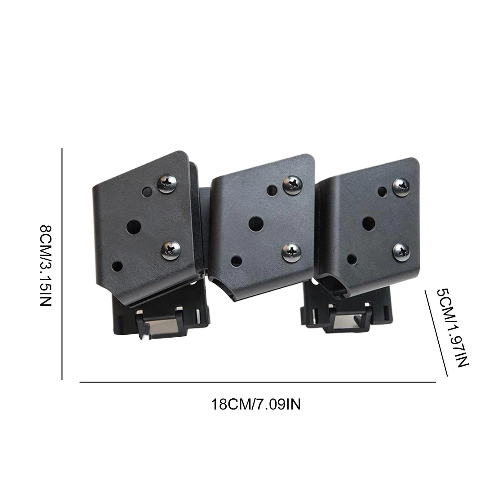 Jungle Leopard Bolsa magnética de competición Triple IPSC, Movimiento de Clase Abierta Utilizada for Cargador de Pistola de 9 mm